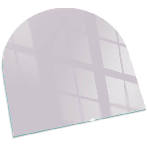 Plaque Carrée en verre trempé décorative de protection avec impression pour salon pour cheminée Couleur Violet clair 100x100 cm (1/5)