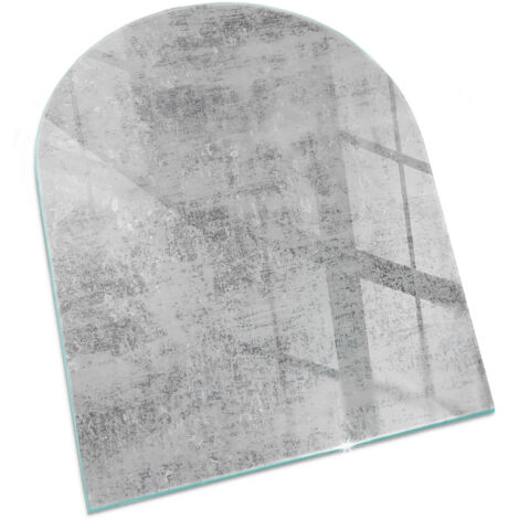 Plaque Rectangulaire en verre trempé décorative de protection de sol sous cheminée Texture de fond abstraite 80x70 cm (1/5)