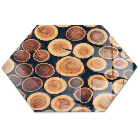 Plaque de Verre pour Cheminée Revêtement de Sol Plancher de Pare-feu Protection Contre Etincelles Boîte en bois découpé h40 cm