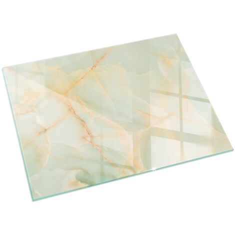 Plaque décorative de protection avec impression sous cheminée pour salon Motif marbré abstrait 120x80 cm (1/5)