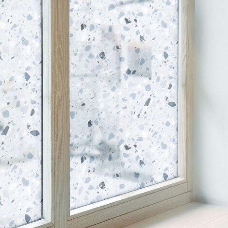 Anti Regard Film pour Vitre 100x146 Vitrail Collés sur le Verre Protection pour Chambre Cuisine Salle de Bain Adhésif Décoratif Mosaïque moderne (1/5)