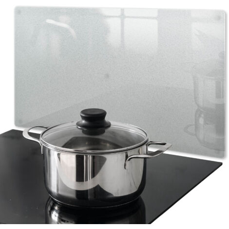Crédence en verre Panneau mural cuisine en verre trempé dépoli protection contre graisse chaleur humidité design élégant 52x30