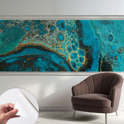 Papier peint autocollant avec imprimé pour décoration intérieure pour rénovation a motif Structure abstraite 250x104 cm (1/5)