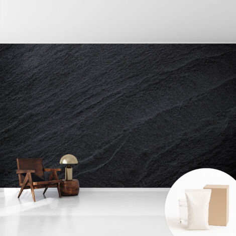 Papier peint intissé décoratif pour salon chambre et cuisine Facile à poser avec colle Élégance de la pierre 416x254 cm (1/5)