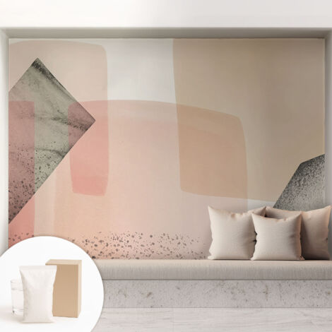 Papier peint intissé décoratif pour salon chambre et cuisine Facile à poser avec colle Silhouettes délicates 208x146 cm (1/5)