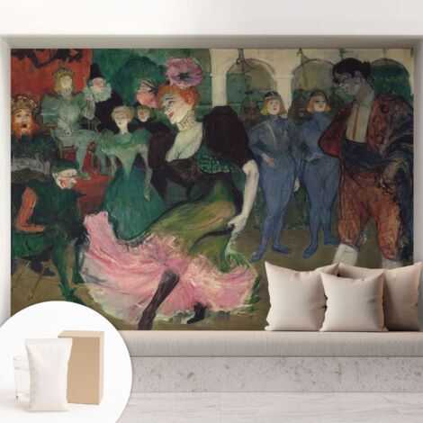 Papier peint intissé décoratif pour salon chambre et cuisine Facile à poser avec colle Danse de bal 208x146 cm (1/5)