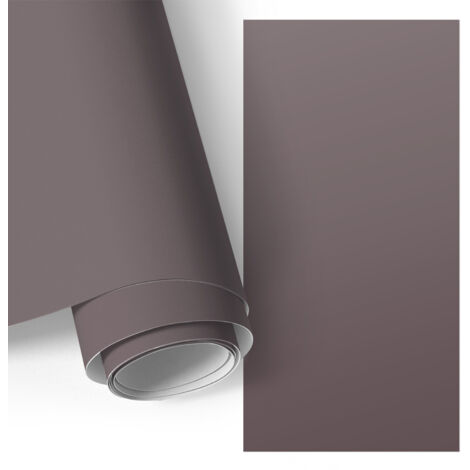Film adhésif décoratif - look premium - transformation facile - durable - pour placard - pour meubles Couleur gris cendré 65x130 cm (1/5)