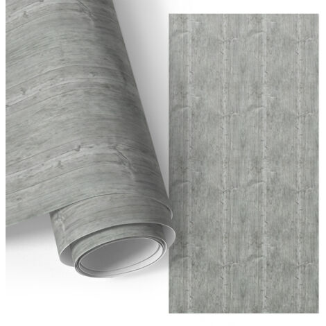 Film adhésif - adhésif décoratif - rénovation facile - pour meubles - pour table Texture bois 75x150 cm (1/5)