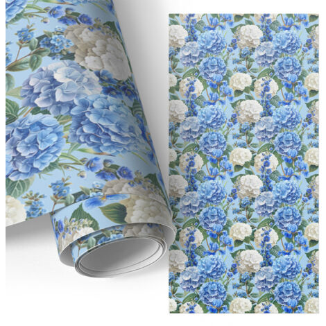Revêtement adhésif - Films autoadhésifs - Application facile - pour portes - pour meubles Motif floral 50x100 cm (1/5)
