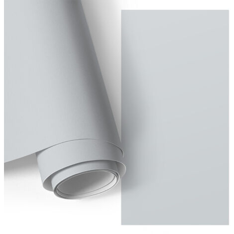 Film auto-adhésif - adhésif décoratif - imperméable - pour meubles - pour armoires Gris clair 50x100 cm (1/5)