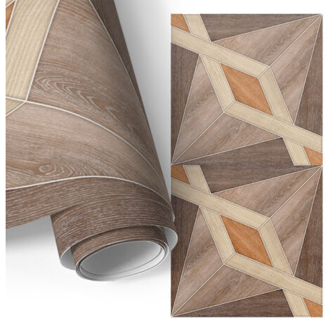 Film auto-adhésif - adhésif décoratif - imperméable - pour meubles - pour portes Motifs en bois 75x150 cm (1/5)