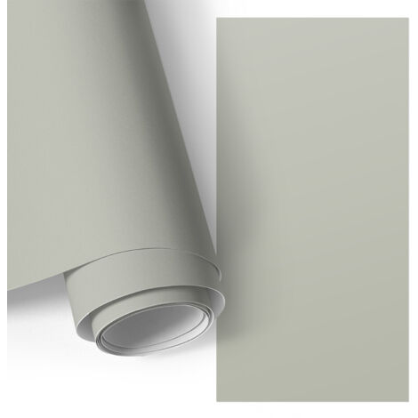 Revêtement adhésif - Films autoadhésifs - relooking meuble - pour table - entretien facile Gris neutre 50x100 cm (1/5)