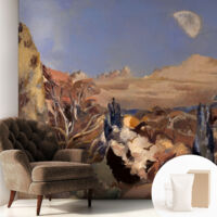 Papier peint intissé avec imprimé installation simple qualité excellente sans désordre - Colle incluse gratuite Paysage forestier 250x250 cm
