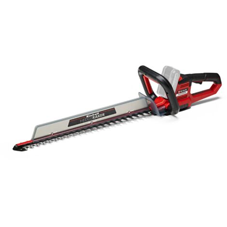 Einhell – Akku-Heckenschere 18V – 55 cm Schnittlänge – 18 mm Zahnabstand – für dicke Äste – inkl. Schnittgutsammler – ergonomischer Frontgriff (1/10)