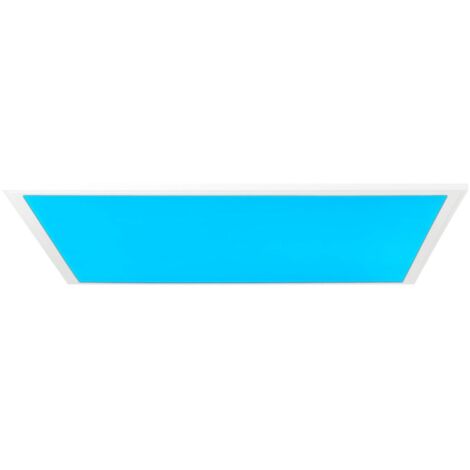 BRILLIANT Lampe Abie LED Deckenaufbau-Paneel 60x60cm RGB weiß  1x 40W LED integriert, (4000lm, 2700-6200K)  Mit Fernbedienung steuerbar (1/5)