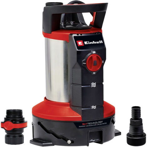 Einhell 4171465 GE-DP 7935 N-A LL ECO Schmutzwasser-Tauchpumpe mehrstufig 19500 l/h 9 m (1/8)