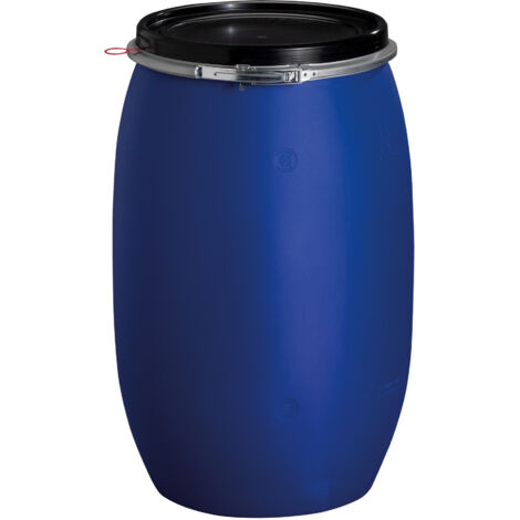 GRAF Kunststoff-Weithalsfass 220 L blau