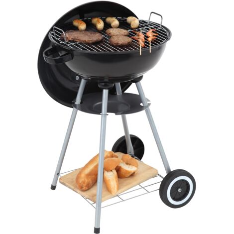 Tepro Kugelgrill Holzkohlegrill Standgrill Gartengrill Grillwagen Key West (1/5)