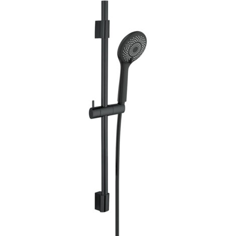 Water Saving Brauseset EDS 70cm schwarz (1/5)