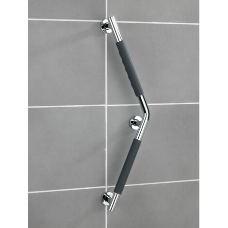 Wenko Edelstahl Wandhaltegriff Secura 37 x 37 cm (1/4)