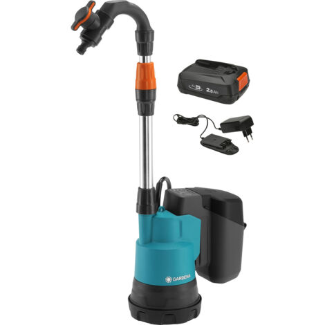 GARDENA 14602-61 2000/2 18V P4A Ready Fasspumpe  2.000 l/h 20 m (1/7)