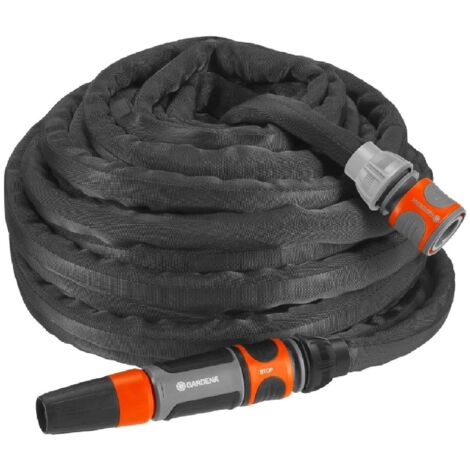 GARDENA Textilschlauch Liano 15m – Knickfest und UV-beständig – Schlauchdurchmesser 13mm – Für kleine bis mittelgroße Gärten (1/5)