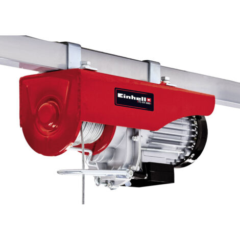 Einhell 2255150 Elektrischer Seilhebezug Tragfähigkeit (mit Umlenkrolle) 600 kg Tragfähigkeit (ohne (1/10)