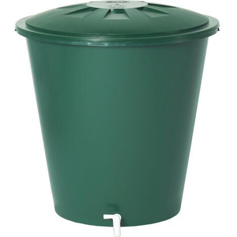 Garantia Regentonne 210 l Kunststoff Regenwassertonne Regenbehälter Regentank
