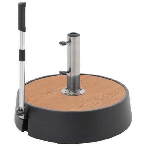 Dekorplatte für Schirmständer Easy Move Switch, Eschenoptik, Ø 56 cm (1/3)