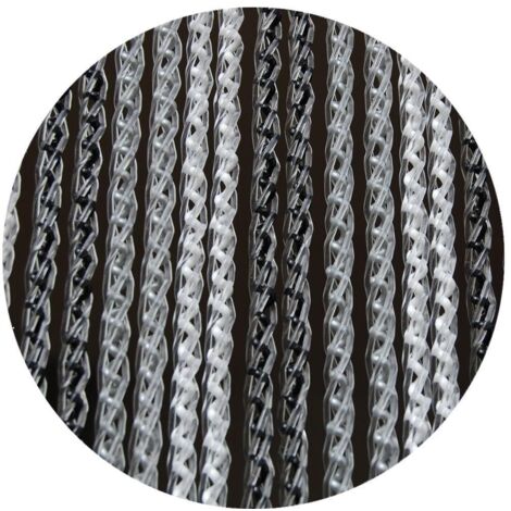 TÜRVORHANG AREZZO 1, 90X210CM SCHWARZ-WEIß-GRAU (1/5)