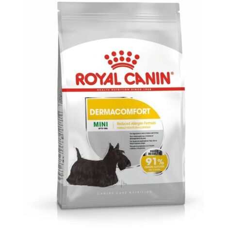 Essen, Royal Canin Mini Dermacomfort Hunde der kleinen Rasse (Hautpflege) - 1 kg (1/2)