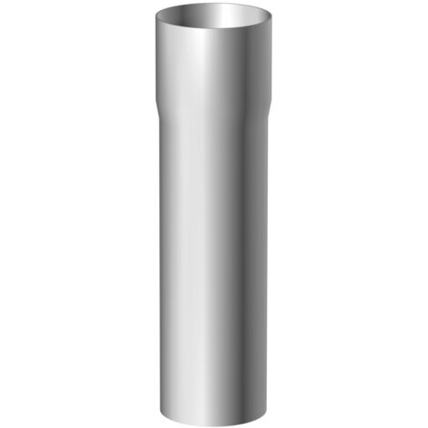 Sarei Fallrohr Aluminium natur, 2,0 m, DN 80 (1/2)