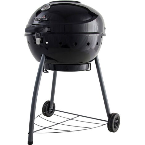CHAR-BROIL KETTLEMAN Kugelgrill 52 cm Holzkohlegrill Barbecue Grill (1/5)