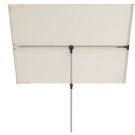 Doppler Balkonblende "Active" 180 x 130 cm, natur, Bezug aus 100% Polyester, Gestell aus Stahl, 6,4 kg Balkonblende "Active 180 x 130", natur, 180 x 130 cm (1/9)