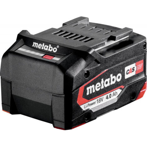 Batteria Li-Power 18V 4,0 Ah con indicatore di carica - METABO - 625027000