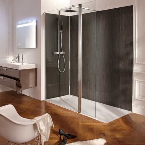 Receveur de douche antidérapant 160 x 90 JACOB DELAFON Flight Neus rectangle blanc