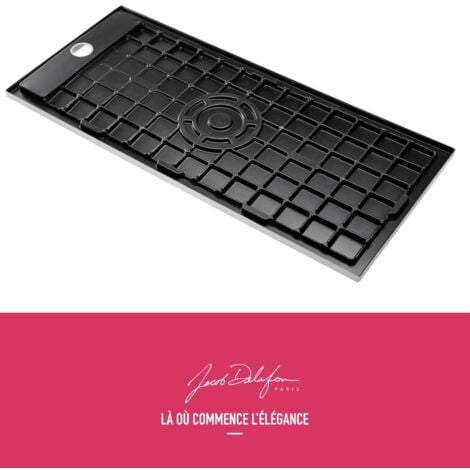Receveur de douche antidérapant 160 x 90 JACOB DELAFON Flight Neus rectangle blanc