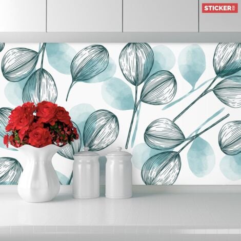 Crédence Adhésive Eucalyptus 100 x 40 cm