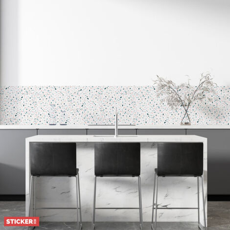 Crédence Adhésive Terrazzo Soft 100 x 40 cm