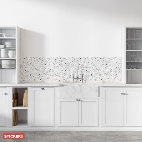 Crédence Adhésive Terrazzo Soft 100 x 40 cm