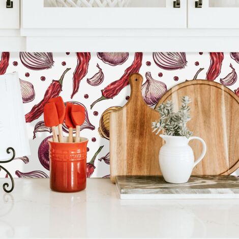 Crédence Adhésive Condiment 200 x 60 cm (1/4)