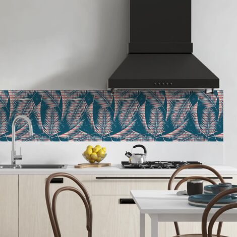 Crédence à coller Palmier Miami 200 x 50 cm (1/4)