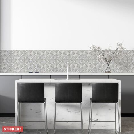 Crédence Adhésive Écailles Déco 100 x 50 cm