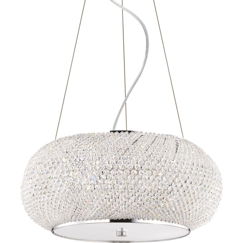 PASHA' SP6 CROMO LAMPADA SOSPENSIONE - IDEAL LUX 082158