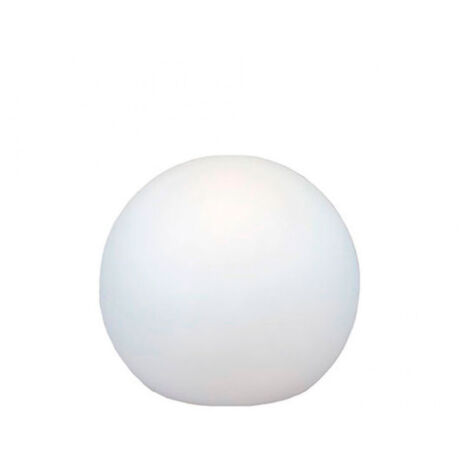 BULY 80 cm Bola de luz decorativa resistente. Cable con luz LED blanca fría. Fabricado en España