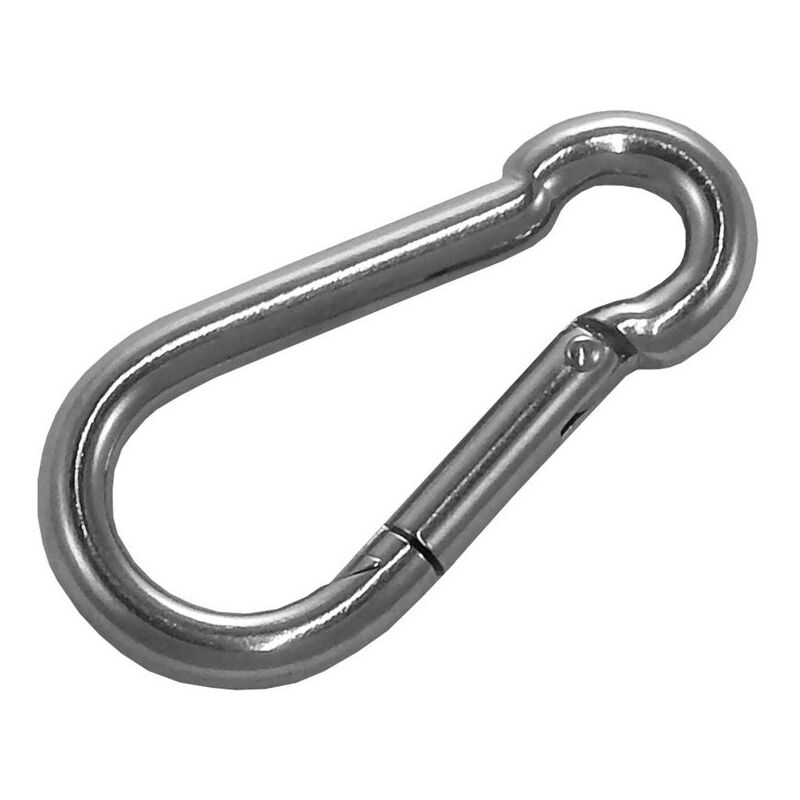 Mousqueton Delta En Fil Inox 316 De 5mm - Fabriqué En France Par FP INOX, Neuf Emballé