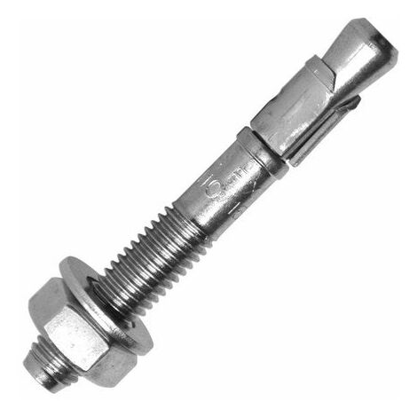 Lot de 4 goujons à bague à expansion acier Spit, diam. 10 x L. 75 mm