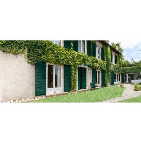 Peinture Aérosol Extérieur Multi-Matériaux V33, Vert Basque Satiné, 0.4 L