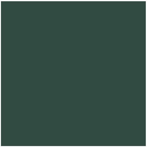 Peinture Aérosol Extérieur Multi-Matériaux V33, Vert Basque Satiné, 0.4 L