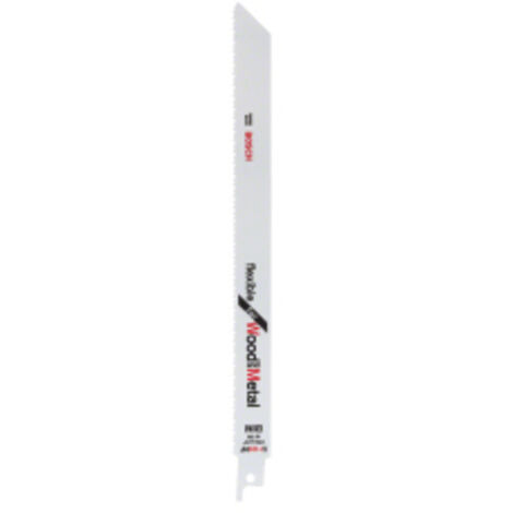 BOSCH Lot de 2 lames coupe multimatériau BOSCH S1122hf pour scie sabre ou égoïne (1/2)